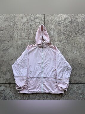 Vintage 90s Cheneral Reversible Lincoln City Pink Hooded fleece Jacket XL